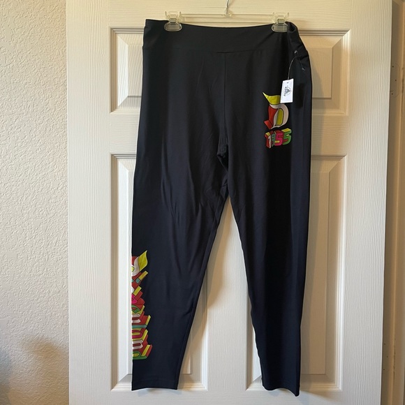 Disney Pants - Disney land “1955” colorful logo leggins